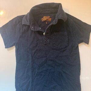 Crewcuts Blue Polo Shirt Classic Cotton Short Sleeve